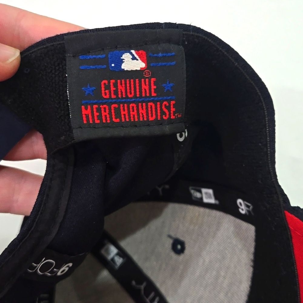 New Era Atlanta Braves 9Forty Stretch Snap Hat Cap - Picture 7 of 7